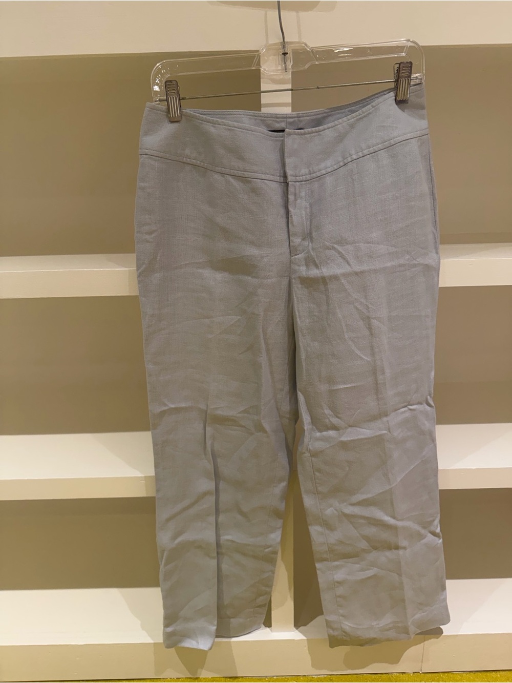 Banana Republic Light Blue Cropped Women's Trousers (size 6)